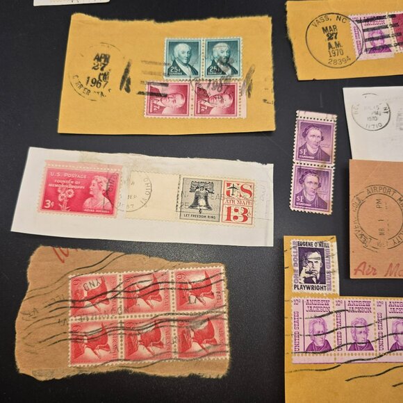 Vintage United States Postage Stamp Collection Assorted Designs Mixed Lot LI3042 - Picture 6 of 9